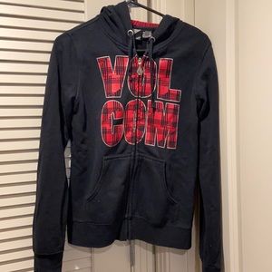 Red/Black Volcom Hoodie